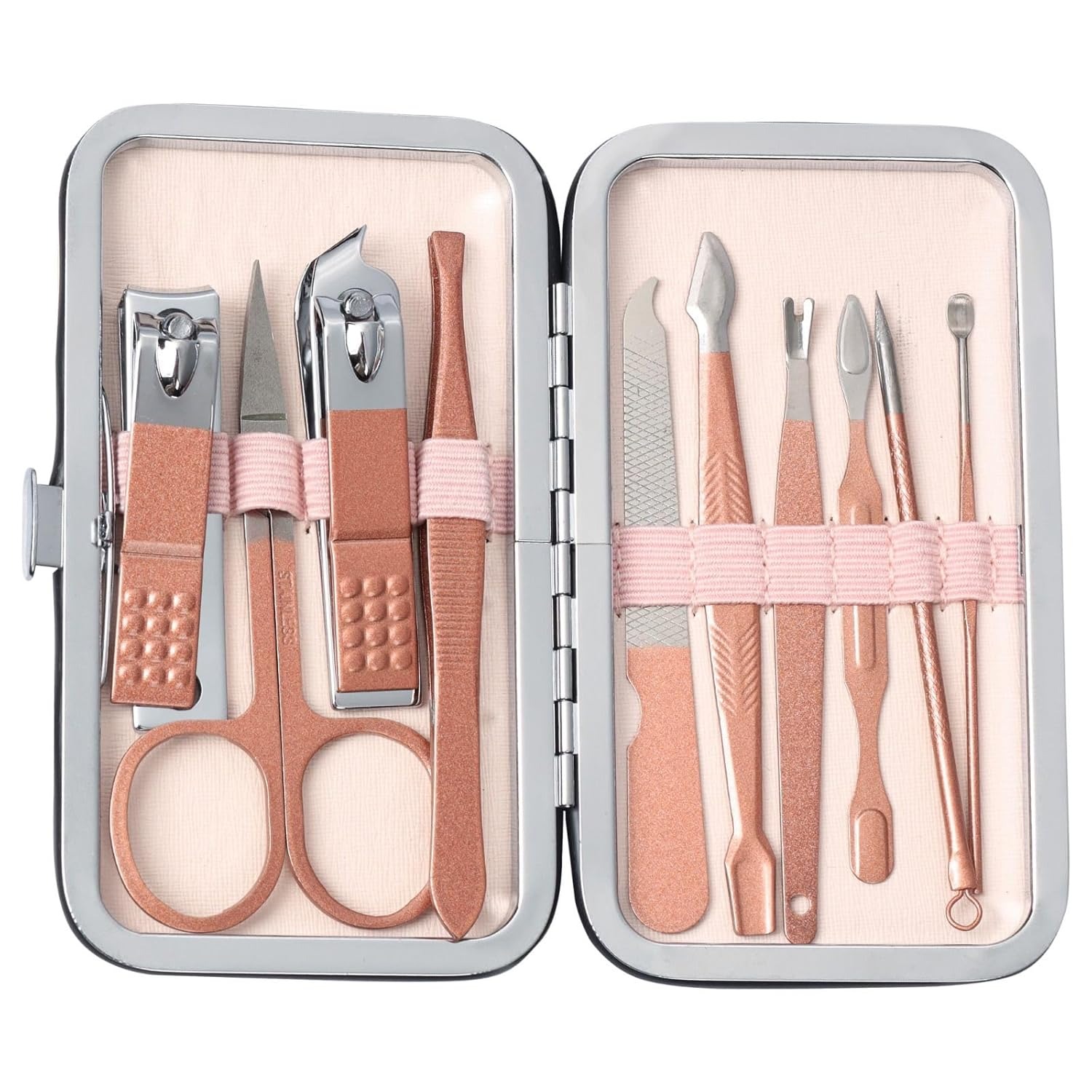 Rose Gold 10-Piece Manicure Kit
