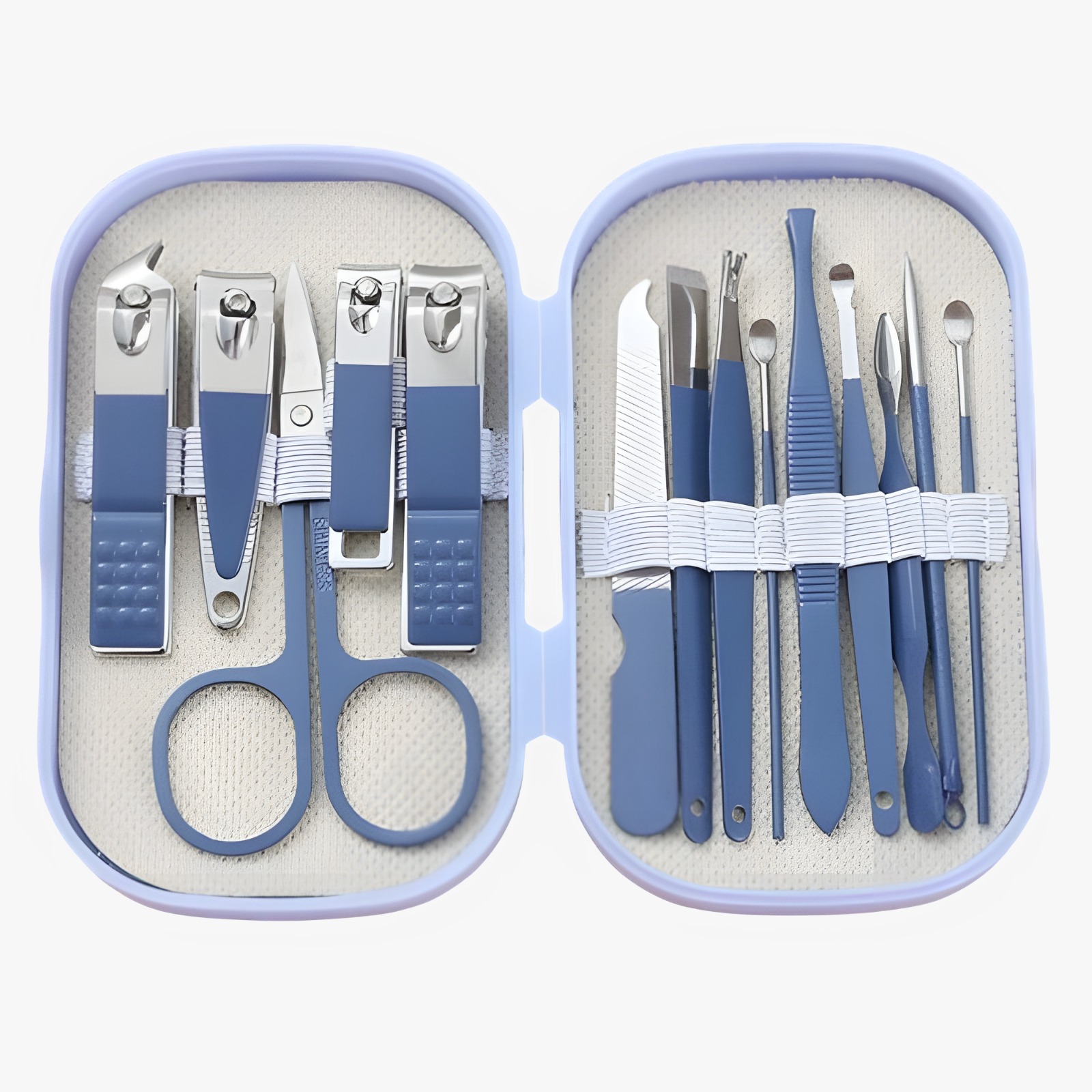 Blue 16-Piece Manicure & Pedicure Set
